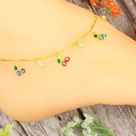 "Dainty Anklet for Women – Elegant Everyday Jewelry & Perfect Gift | MLCRC1235 - Picture 7 of 10